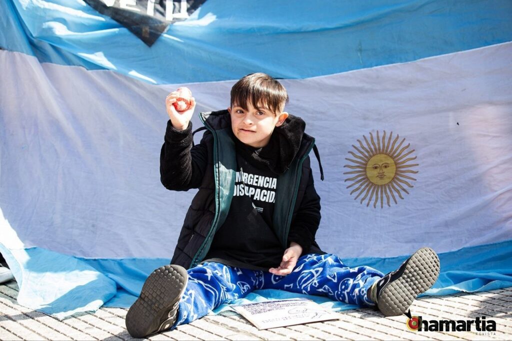 En defensa propia. Foto: Matías Rosingana.