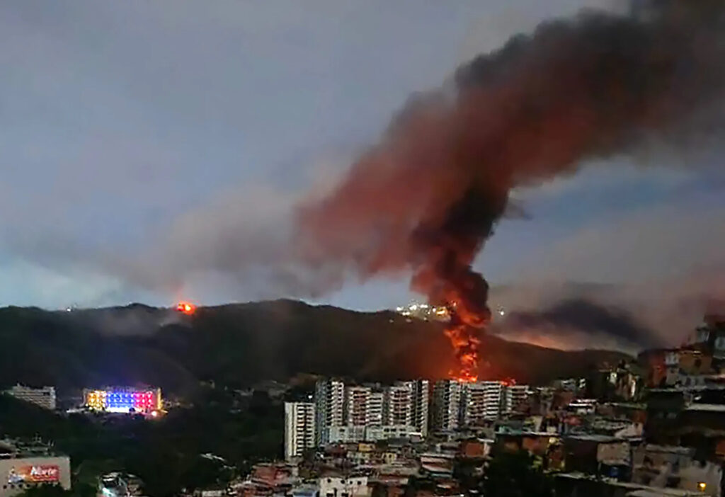Caracas bajo ataque