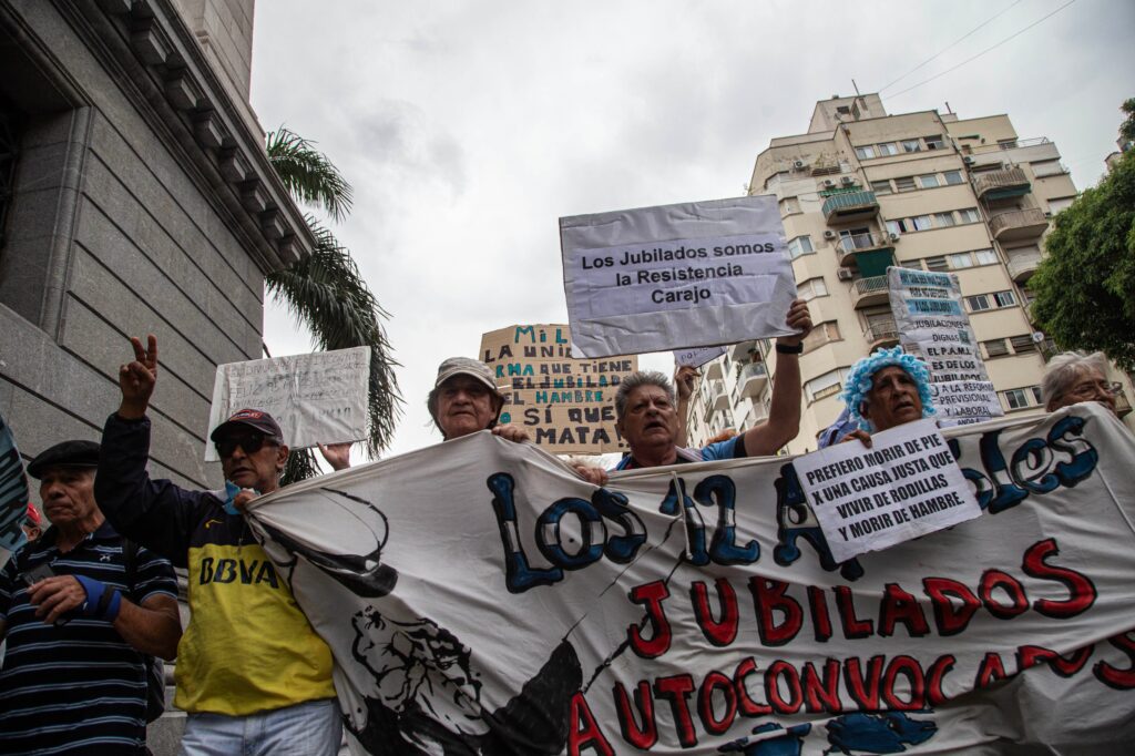 Represión a jubilados.