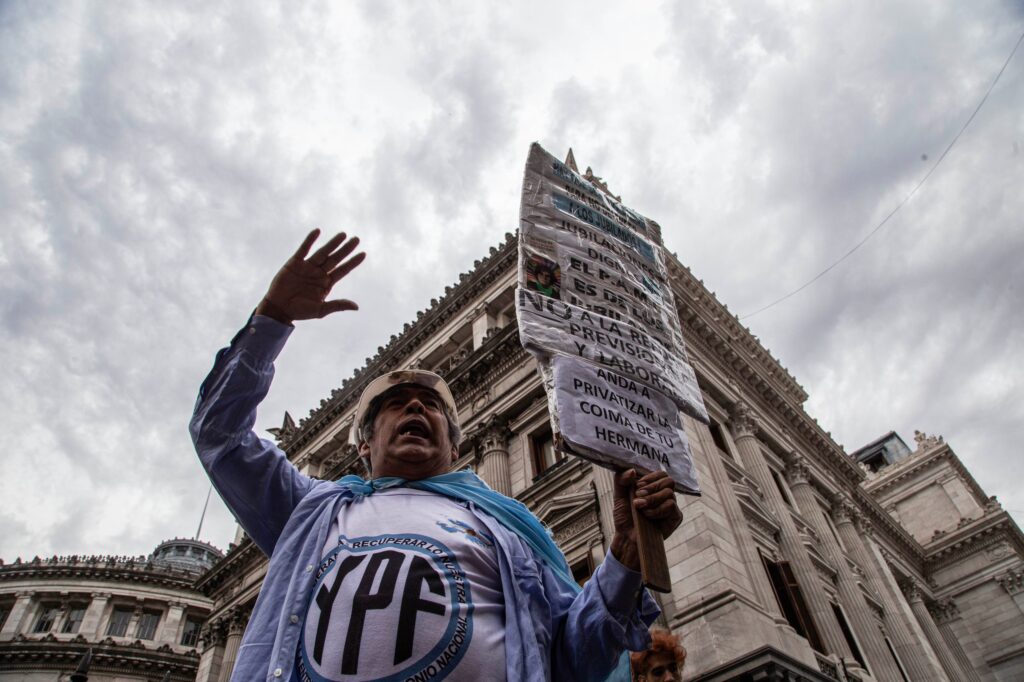 Represión a jubilados.