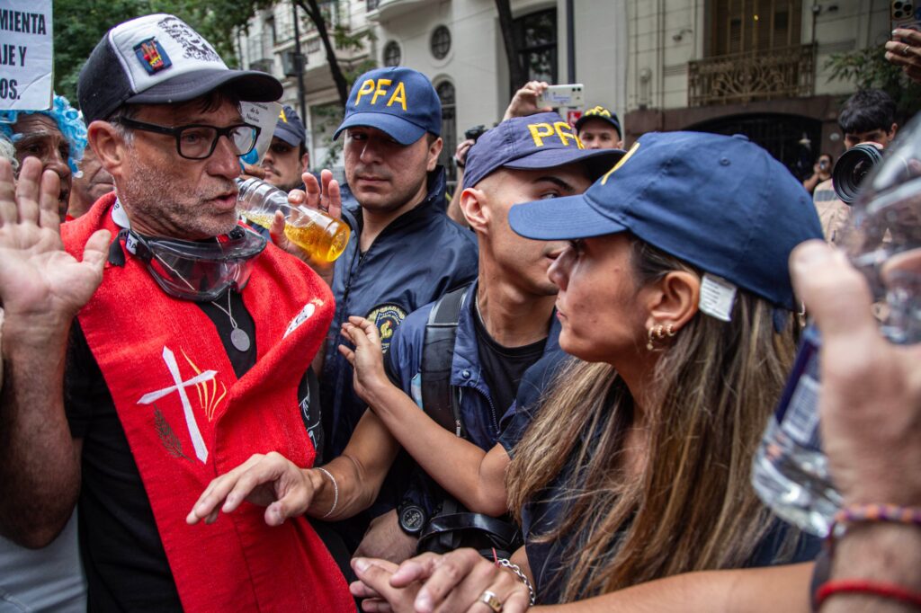 Represión a jubilados.