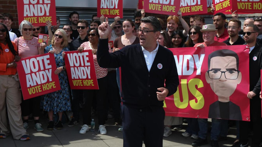 Andy Burham no tiene intenciones de revertir el brexit