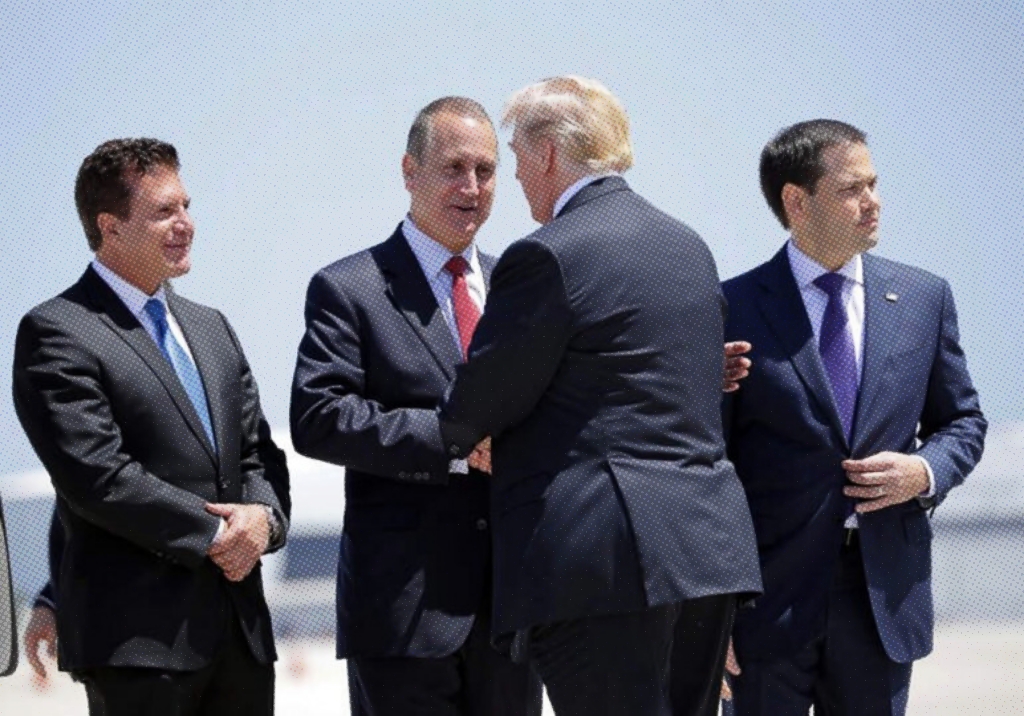 Trump y gusanos