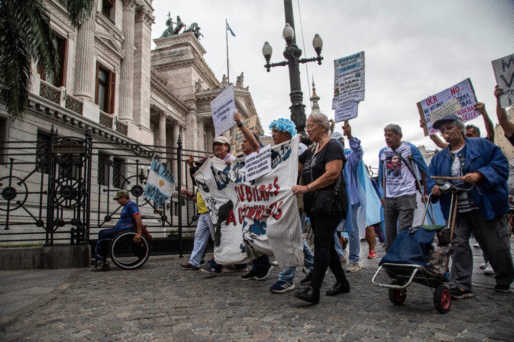 Represión a jubilados